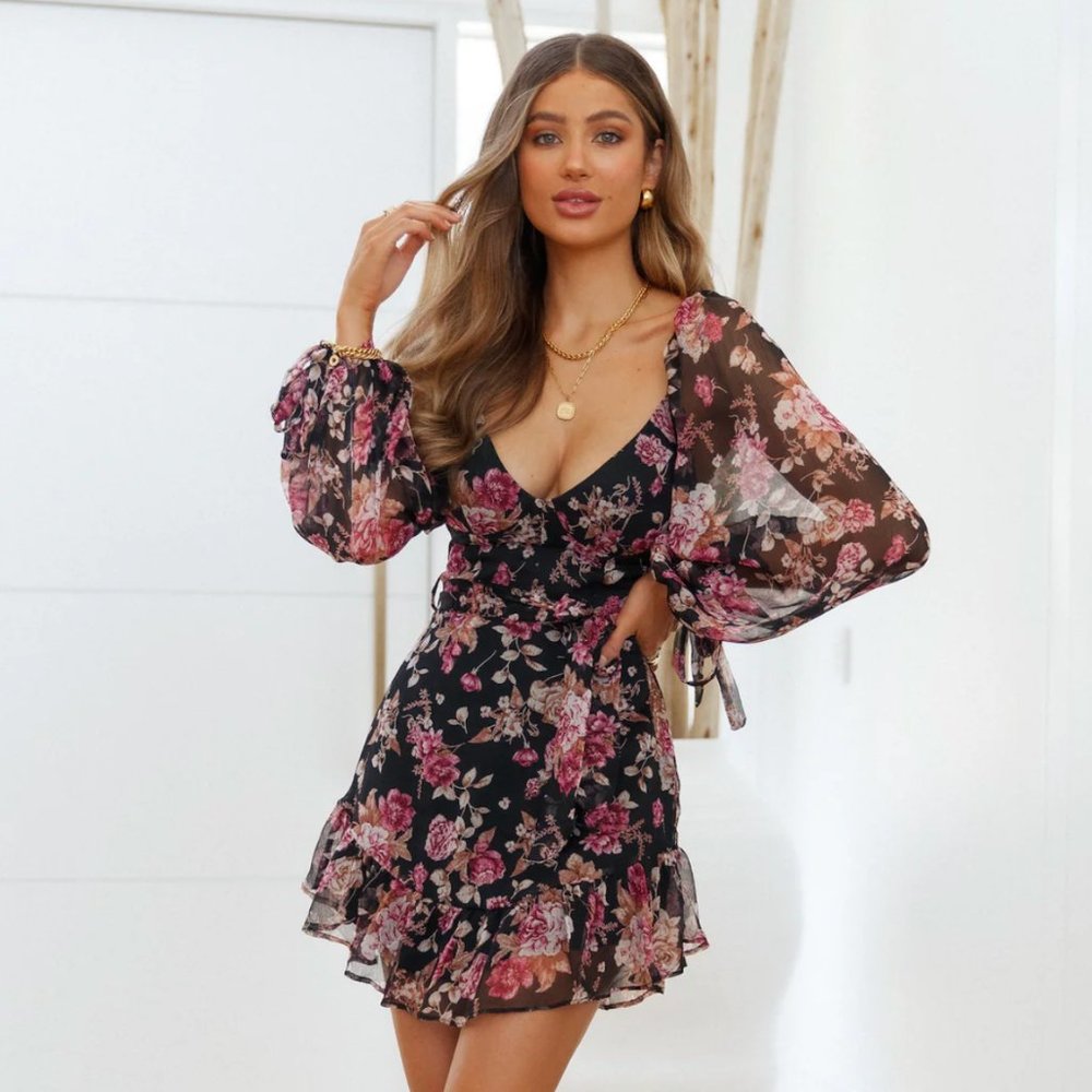 NWT Hello Molly Bouquet For You Dress Sz S